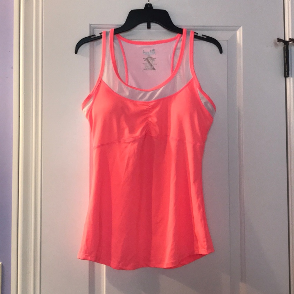 Pink Running Tank